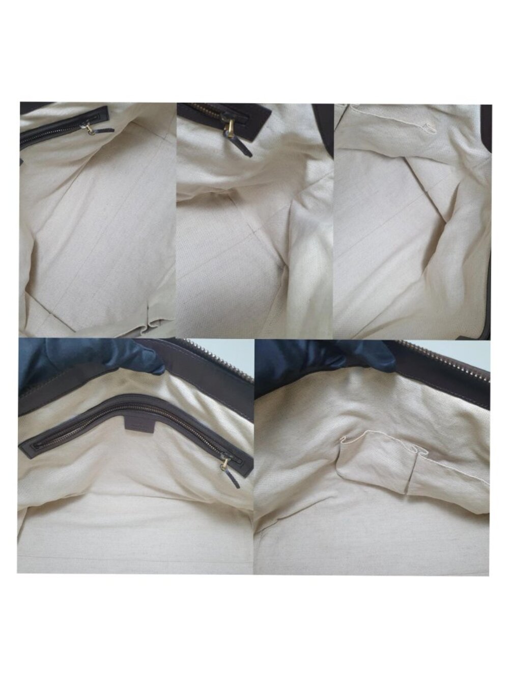 Authentic Gucci Guccissima Leather Boston Bag Brown GG Monogram Satchel Luxury - Picture 10 of 11